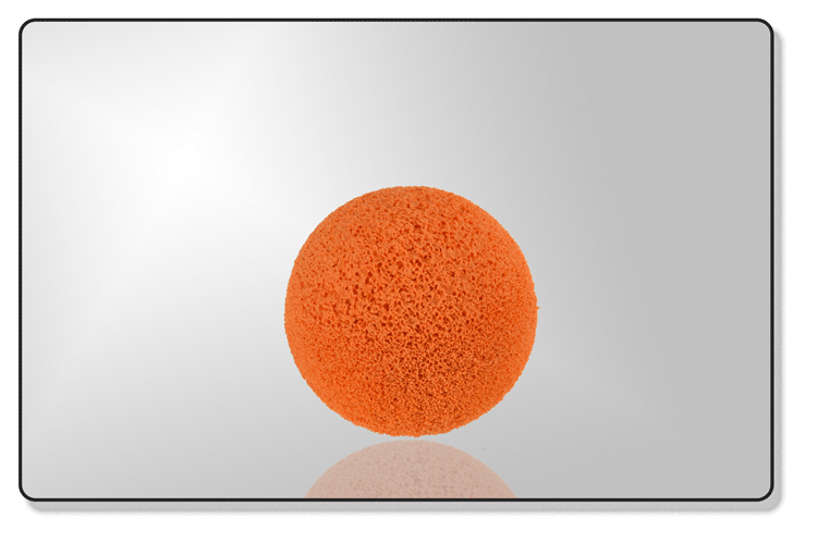 Sponge Ball 100mm OD - Click Image to Close